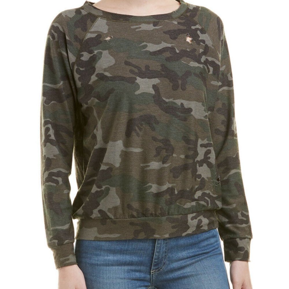 Prince Peter Collection Distressed Knit Pullover S
